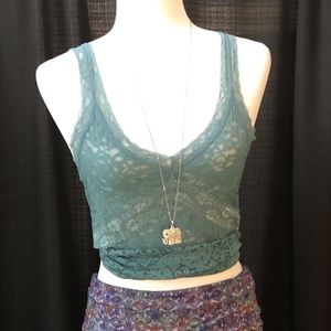 The Limited Lace Sheer Tank